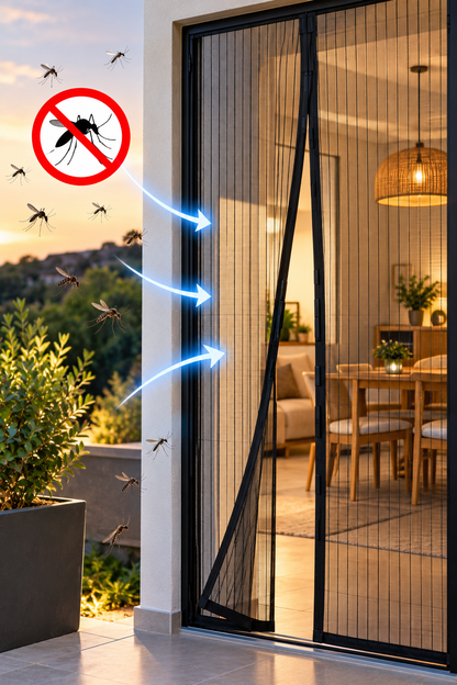 🦟 Mosqui Free™ Cortina Magnética Anti-Mosquitos