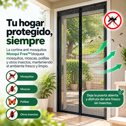 🦟 Mosqui Free™ Cortina Magnética Anti-Mosquitos